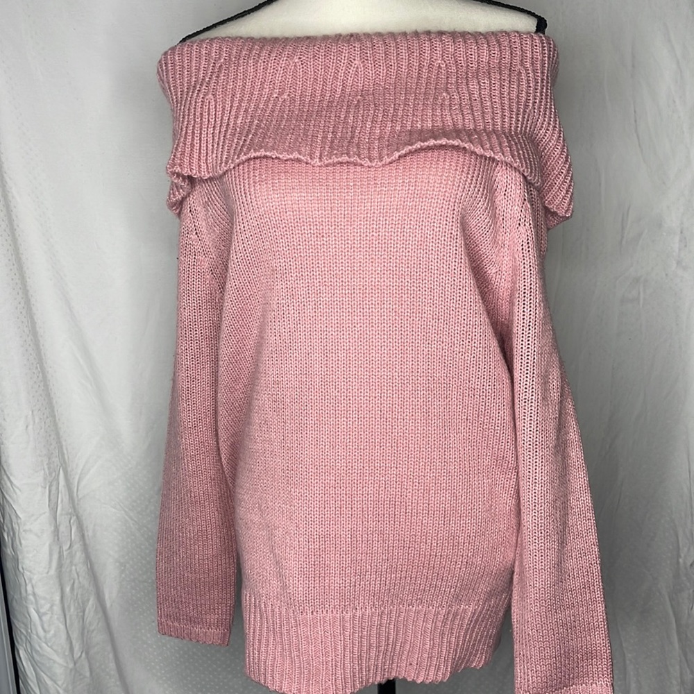 Fashion Nova Pink Sweater Dress